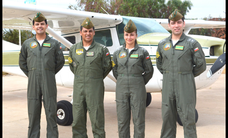 Pilotos ovallinos, Carabineros