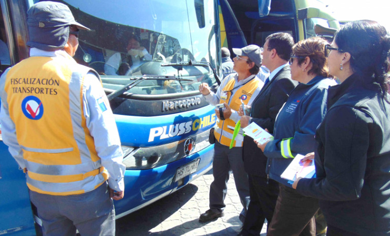 Fiscalización, buses