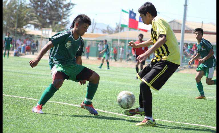 En los minutos de alargue Salamanca le roba empate a la selección de Ovalle sub 15