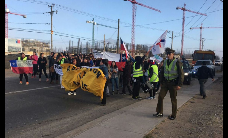 Manifestantes realizaron diversos cortes viales