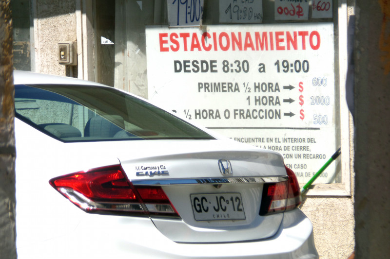 Nueva ley, estacionamientos, Ovalle