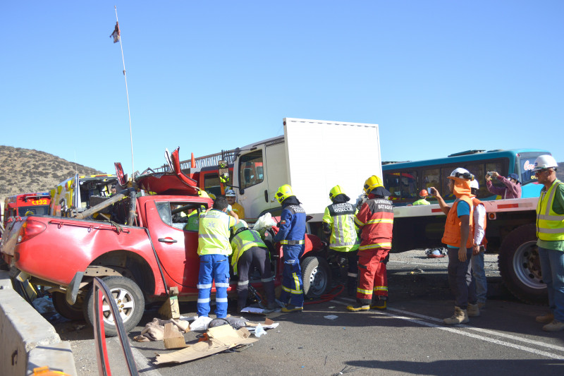 Accidente, Las Cardas