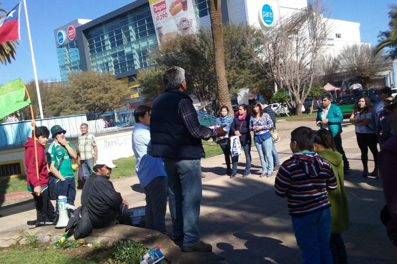 Llaman a ovallinos a manifestarse contra Aguas del Valle