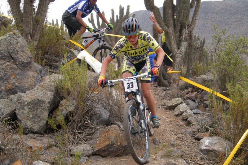 Ciclistas disputaron fecha del campeonato regional de mountainbike