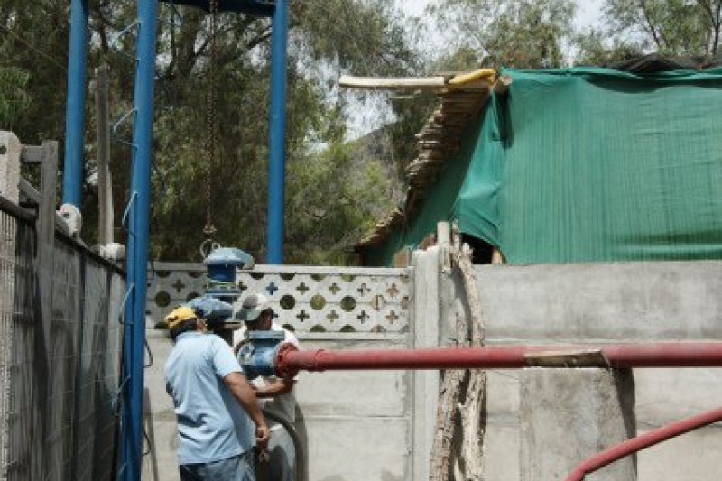 Brusca baja en niveles de pozo provocó corte de agua potable en Río Hurtado