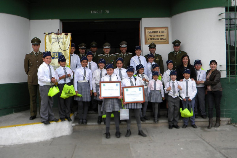 Lagunillas: Conmemoran el día del brigadista escolar integral de Carabineros de Chile