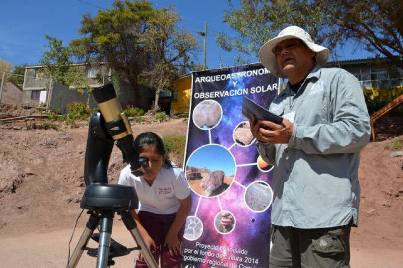 Llevan la Arqueo Astronomía a todos los rincones de Combarbalá 