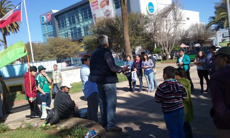 Llaman a ovallinos a manifestarse contra Aguas del Valle