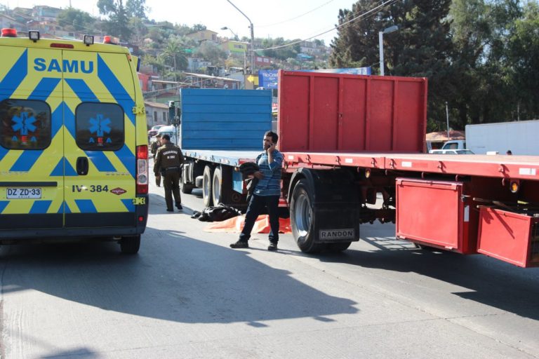 Hombre de 74 años muere arrollado por un camión en la Alameda