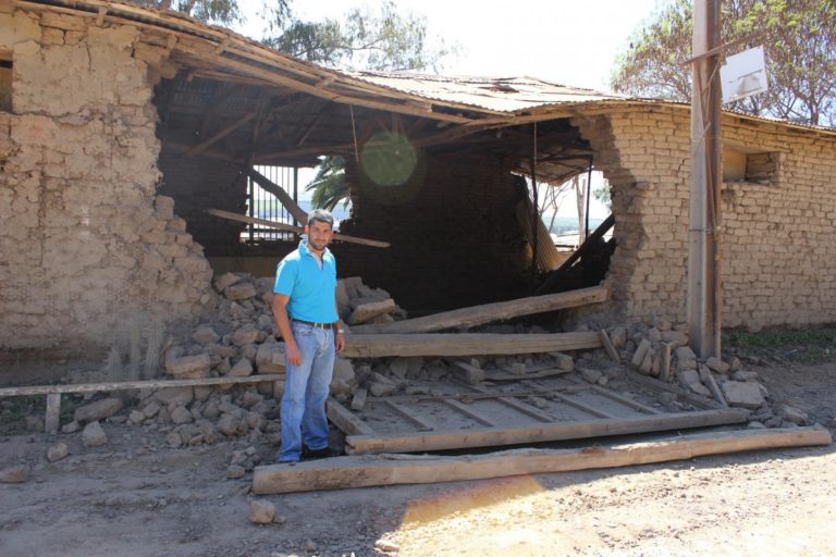 Averías en propiedades y estructuras antiguas se registran en Ovalle y alrededores