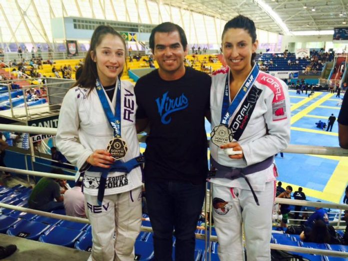 Melissa Ubal gana bronce en sudamericano de jiu jitsu en Brasil