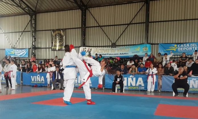 Karate ovallino instala a nueve deportistas en torneo nacional