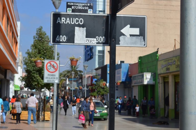 Nombres de calles céntricas presentan números celulares de Cuadrantes 