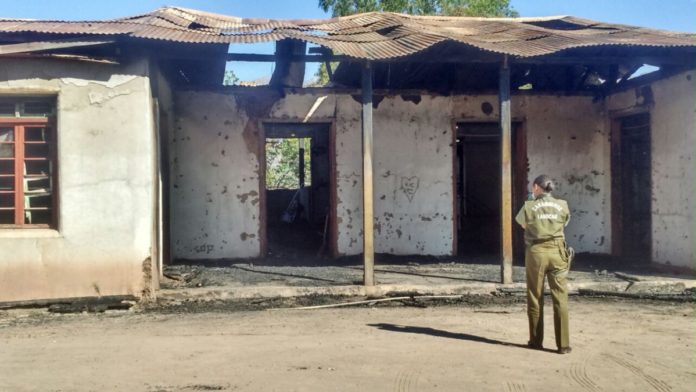 Investigan intencionalidad en incendio de El Palqui