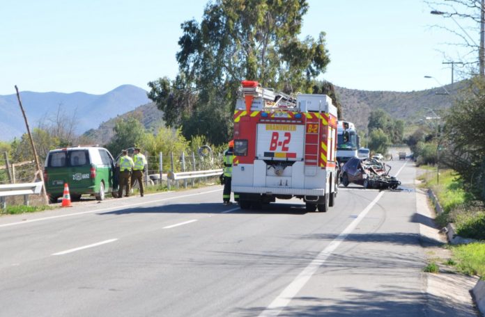 Colisión entre camión y vehículo deja un fallecido en Monte Patria