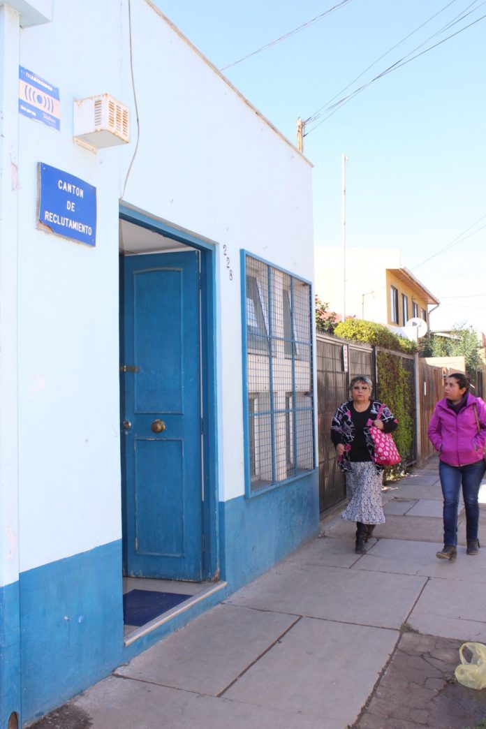 Desconocidos violan seguridad del cantón de reclutamiento ovallino