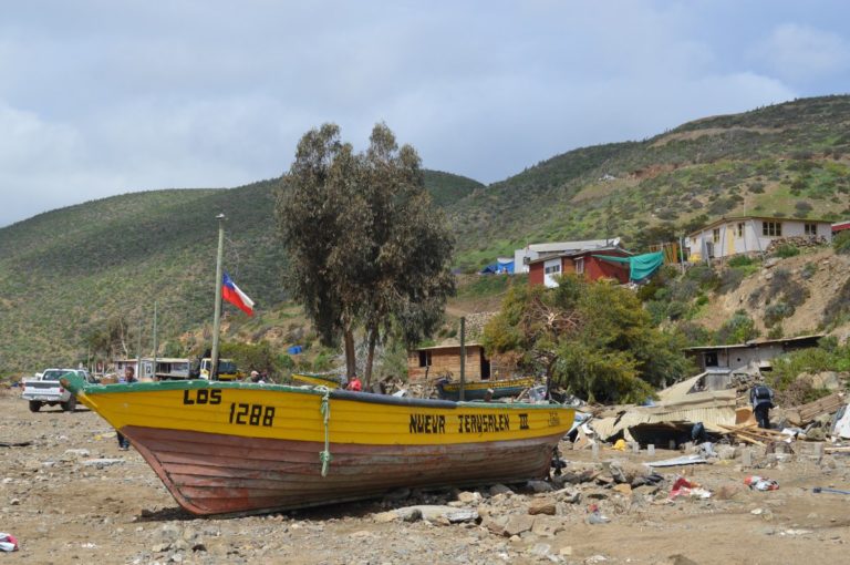 Daños irreparables en caletas limarinas por efectos del terremoto y posterior tsunami