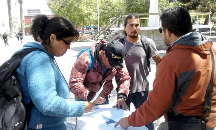 Los ovallinos “en pie de guerra”  para que se cambie el peaje