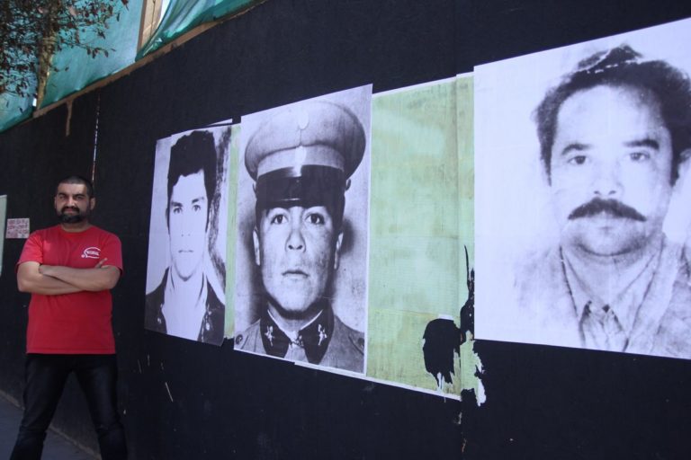 Intervención fotográfica expone casos de los detenidos desaparecidos de Ovalle