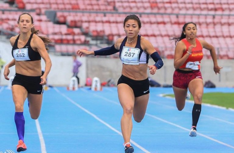 Viviana Olivares gana en los 100 metros en campeonato nacional