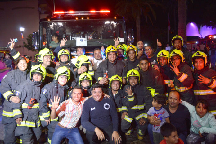 Aniversario, 85 años, bomberos