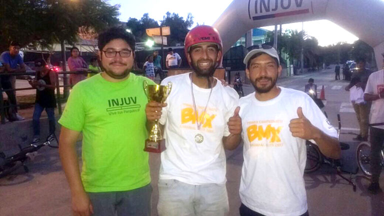 Luego de unos increíbles trucos, Javier Layana se coronó campeón en la categoría Experto.