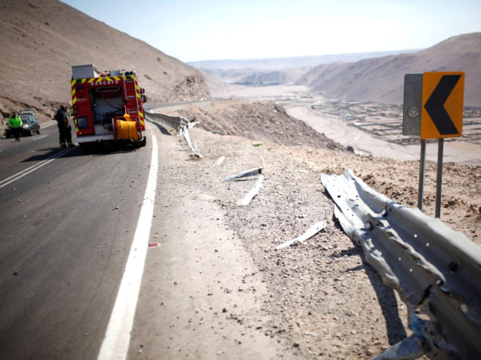 Accidente, familia ovallina, Arica