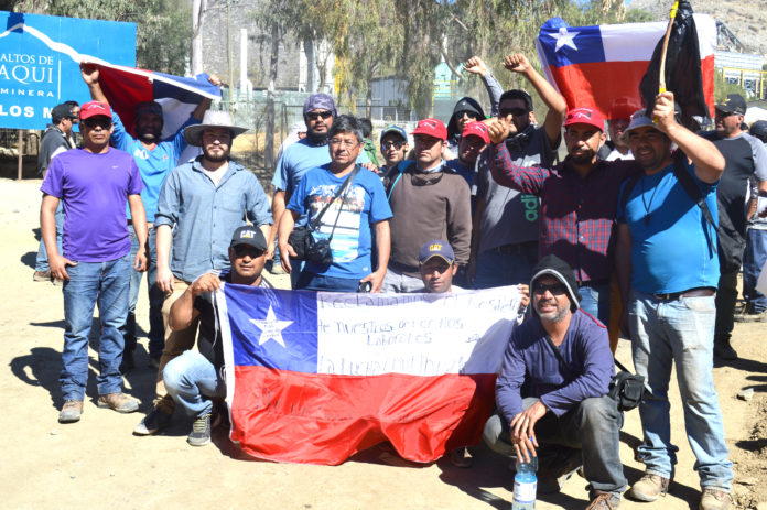 Huelga, mineros