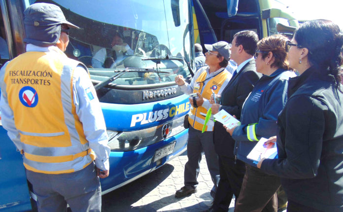 Fiscalización, buses