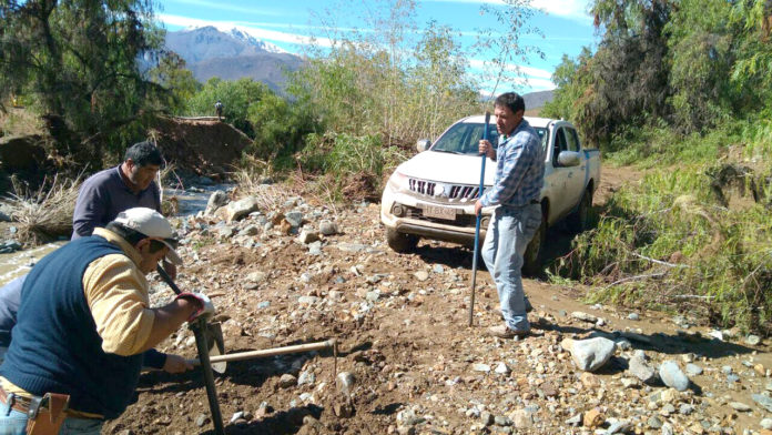 En Monte Patria la comunidad ya comienza a trabajar en la habilitación de caminos y reparación de viviendas.