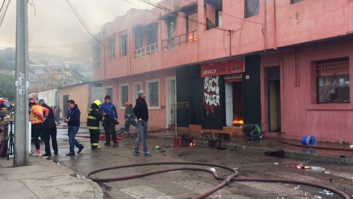 Siniestro Tocopilla con Maestranza. Crédito Romina Navea R. 