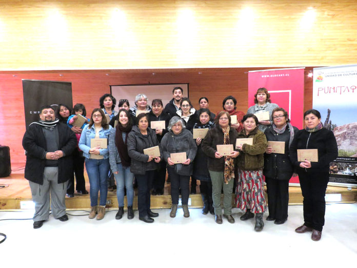 En la Casa de la Cultura de esa comuna se llevó a cabo la bienvenida a mujeres seleccionadas.