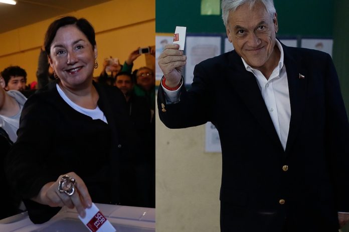 Beatriz Sánchez y Sebastián Piñera serán los candidatos presidenciales del Frente Amplio y Chile Vamos respectivamente.