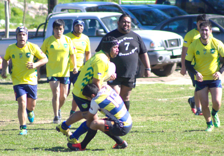 Ovalle RC fue contundente y venció a Goliath Profesores por 29-22. Foto: Leonel Pizarro