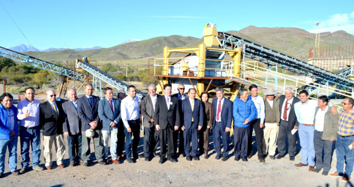 Autoridades regionales y locales, además de asociaciones gremiales mineras de la comuna de Combarbalá, celebraron este hito.