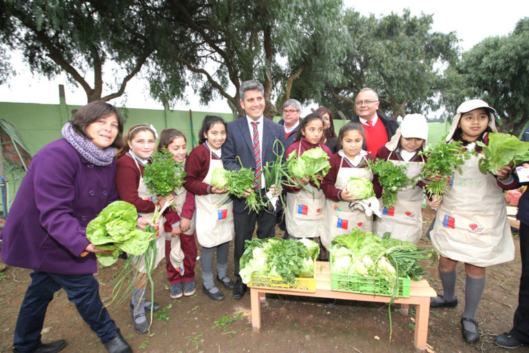 Las autoridades regionales tuvieron la oportunidad de conocer el trabajo enfocado en el medio ambiente que se realiza en colegio de Pan de Azúcar, en Coquimbo.