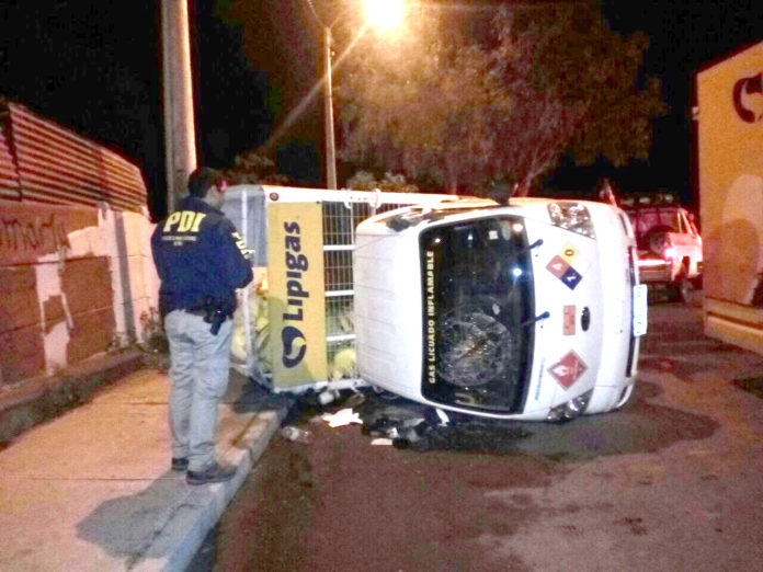 El violento robo ocurrió en las calles Grumete Videla y Morro de Arica, en la parte alta de la ciudad.