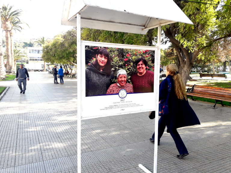 Retratos y momentos clave en la trayectoria de Gota de Leche, son exhibidos para toda la comunidad local.