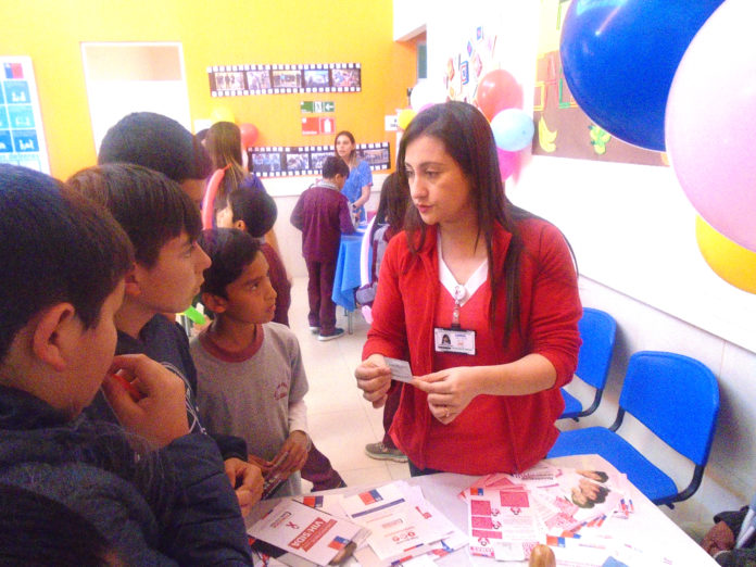 Niños y niñas pudieron instruirse en varios temas de salud.