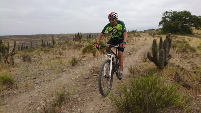 Los ciclistas del Club Fusión recorrieron distintos sectores de la comuna de Vicuña.