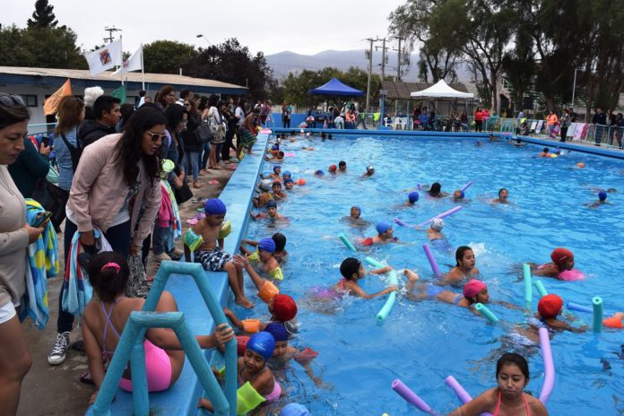 Este viernes finalizaron los cursos en la piscina municipal.