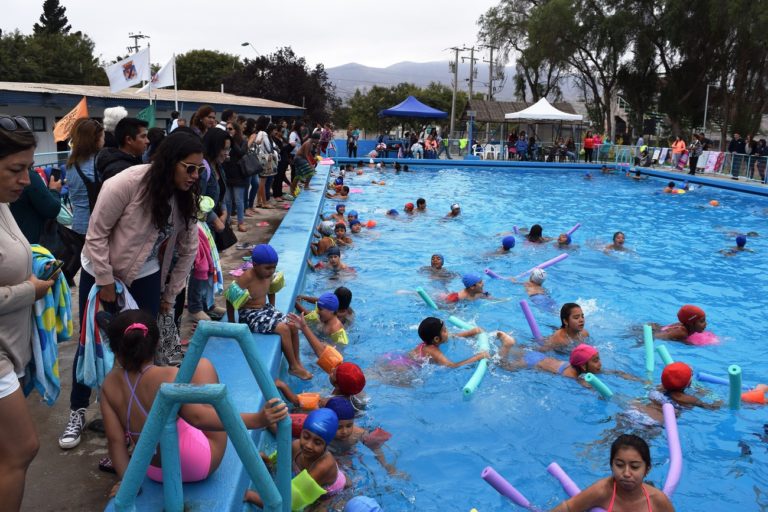 Este viernes finalizaron los cursos en la piscina municipal.