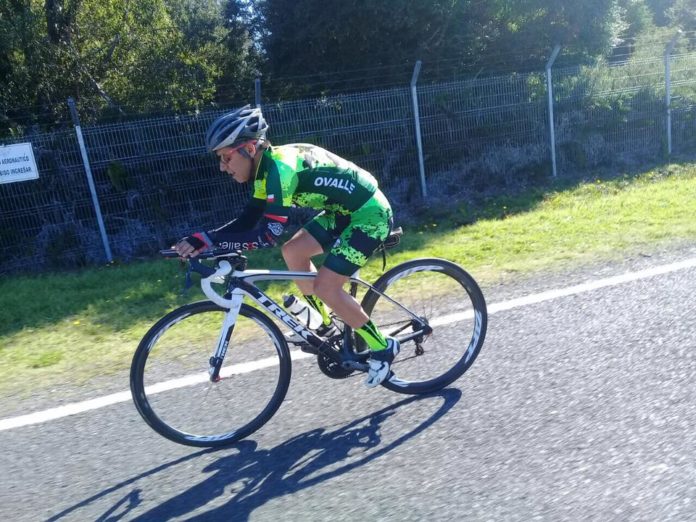 Hernán Ríos realizó un buen trabajo en Chillán, consiguiendo el cuarto lugar en su categoría.