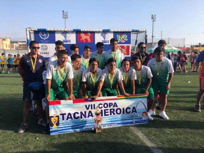 El equipo alzó la copa en Tacna, coronándose campeones de la VII versión de la copa heroica de Tacna