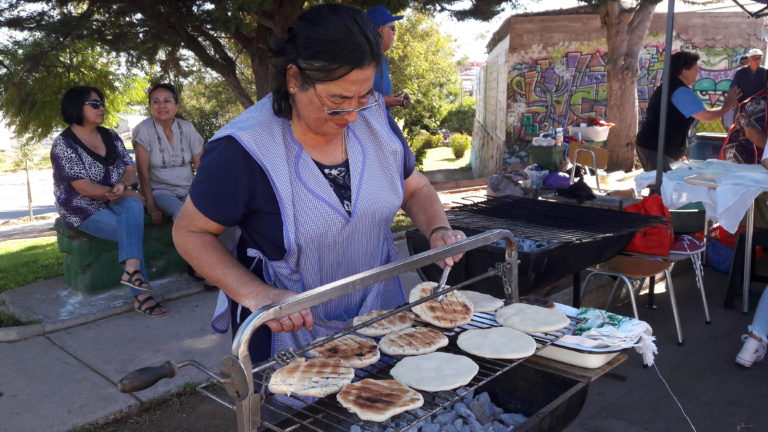 El tradicional sabor de la churrasca se tomó la etapa II de la población Mirador en Ovalle