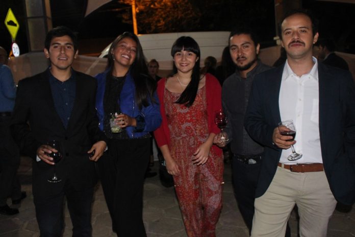 Felipe López, Victoria Vega, Viviana Badilla, Emilio Castro e Ignacio Zuleta.