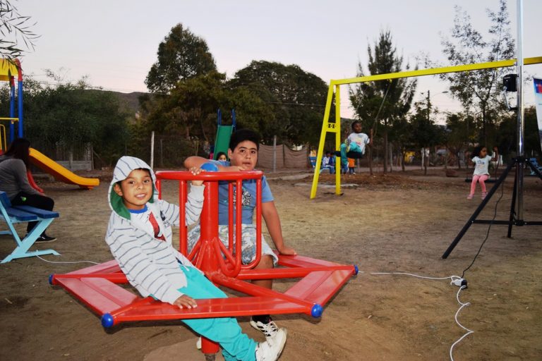 Los trabajos en la plaza fueron logrados luego de la postulación a los recursos regionales