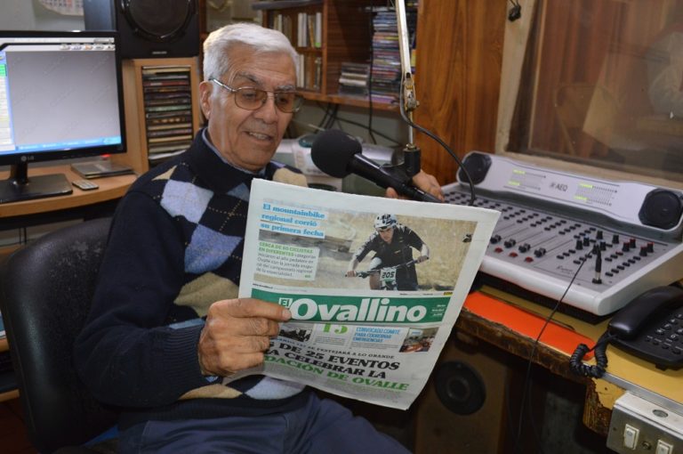 Exequiel “Quelo” Domínguez acumula 44 años en el mundo radial y 37 en la Radio Norte Verde.