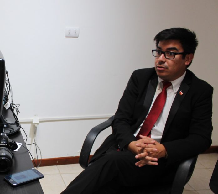 El seremi de Educación, Luis Tello González, señaló que los objetivos principales serán avanzar en gratuidad en la educación técnico-profesional y a nivel local, concretar el Centro de Formación Técnica estatal en Ovalle. (FOTO: CEDIDA)