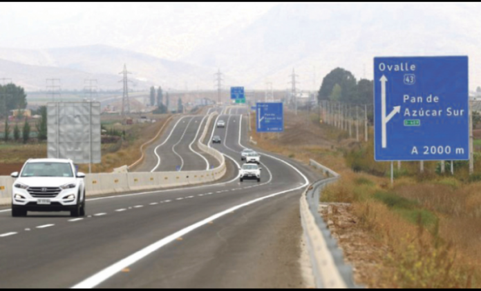 Un 95% de avance presentan hasta ahora, las obras de la futura doble vía Ovalle-Coquimbo/La Serena. (FOTO: EL DIA)